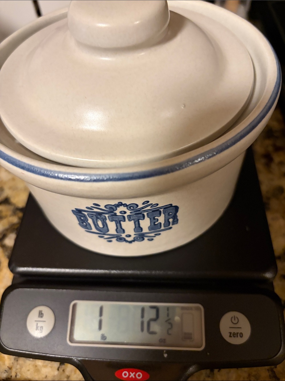 Pfaltzgraff USA Yorktown Stoneware Butter Tub - Picture 7 of 9